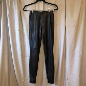 Faux Leather leggings